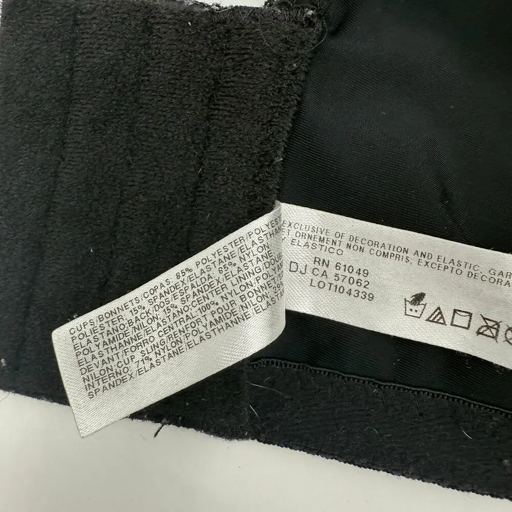 Wacoal Bra Size 40G Black Basic Beauty Contour T-Shirt Underwire Spacer 853192 - Picture 15 of 16